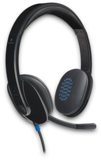 Logitech H540 USB Hoofdtelefoon - Zwart