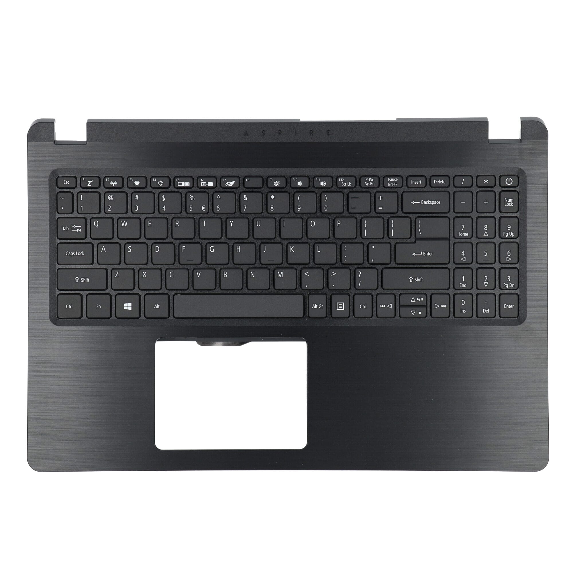 Acer Laptop Toetsenbord Qwerty US + Top Cover - Zwart
