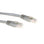 ACT CAT6 U/UTP patchkabel grijs 0.25 m