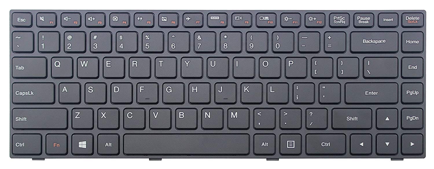 Lenovo Laptop Toetsenbord Qwerty US