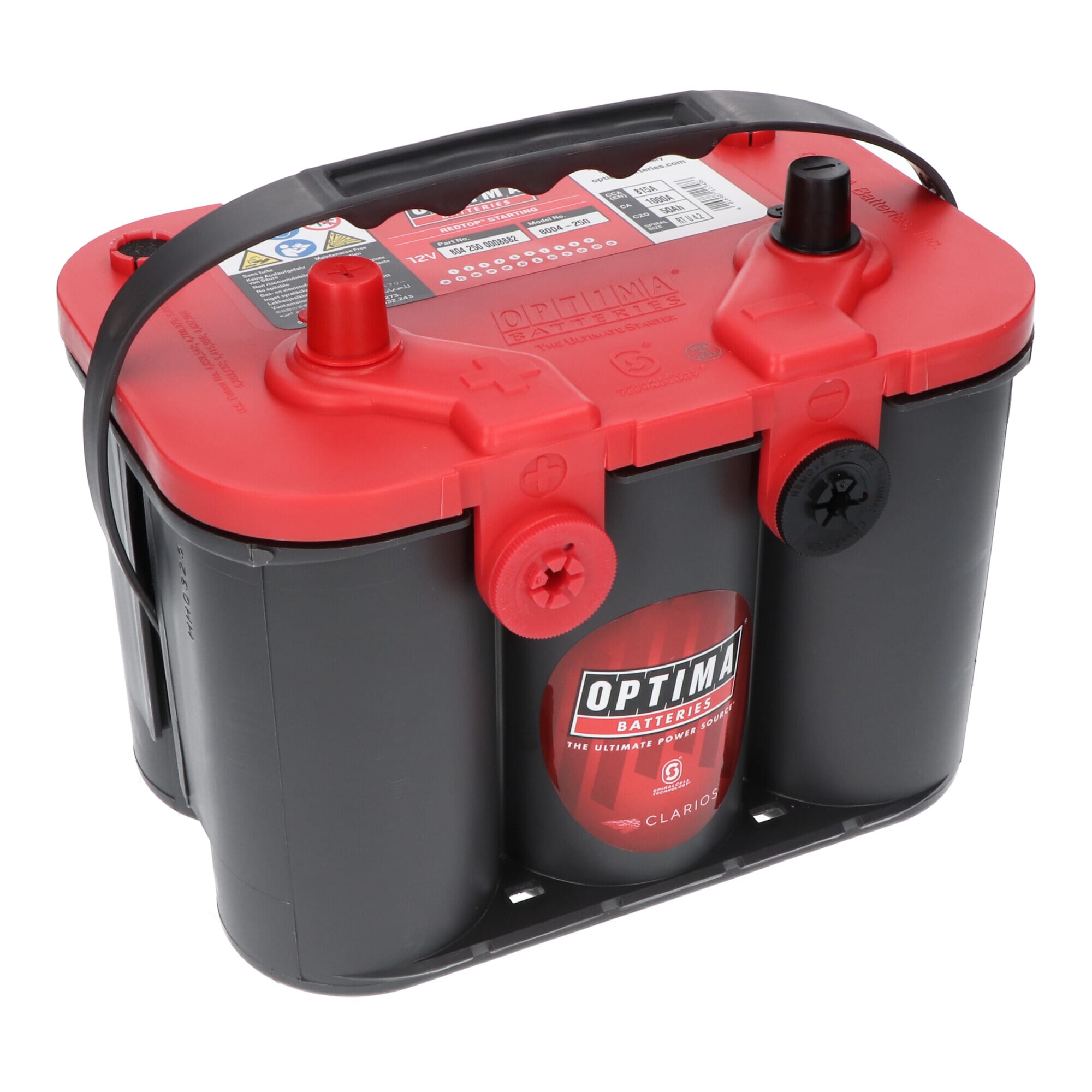 Optima Red Top Accu 12V 50Ah RT U-4.2