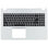 Acer Laptop Toetsenbord Azerty FR + Top Cover - Zilver