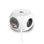 ACT Vierkante stekkerdoos (PDU) met 3 sockets type E 1,5m
