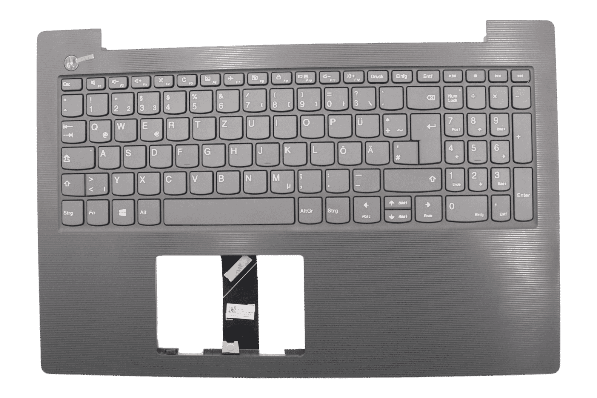Lenovo Laptop Toetsenbord Qwertz DE + Top Cover