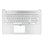 HP Laptop Toetsenbord Qwerty US + Top Cover - Zilver